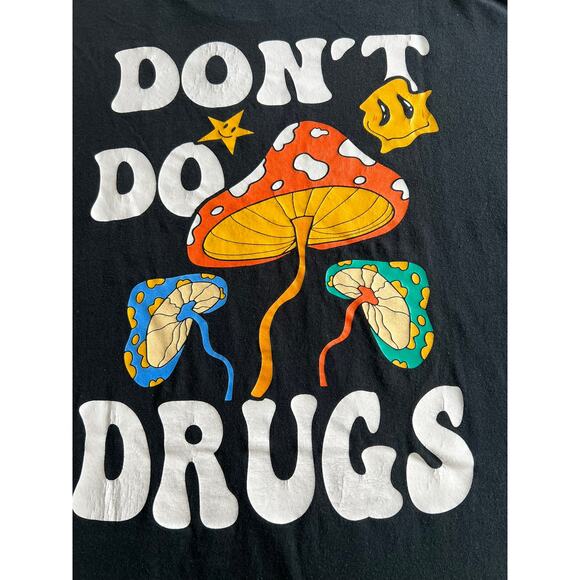 @ALL 100% Cotton In Size XL Don’t Do Drugs Graphic Short Sleeve Crew Neck - Picture 2 of 8